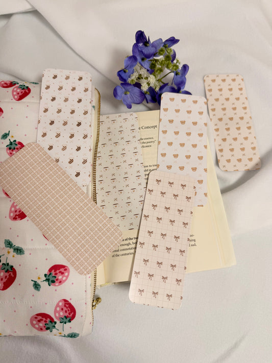 Winter bookmarks -Cocoa