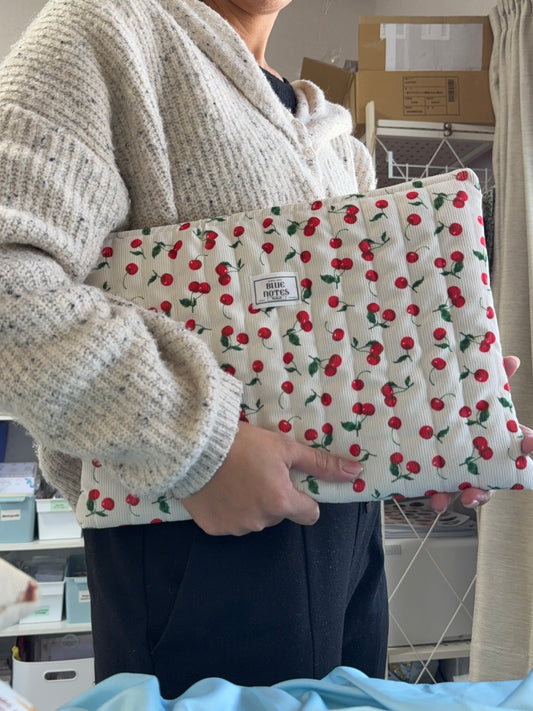 Cherry laptop sleeve