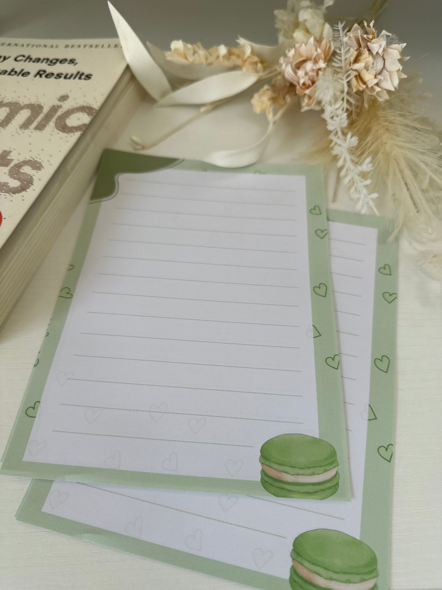 Pink, Blue and Green Letter Sets