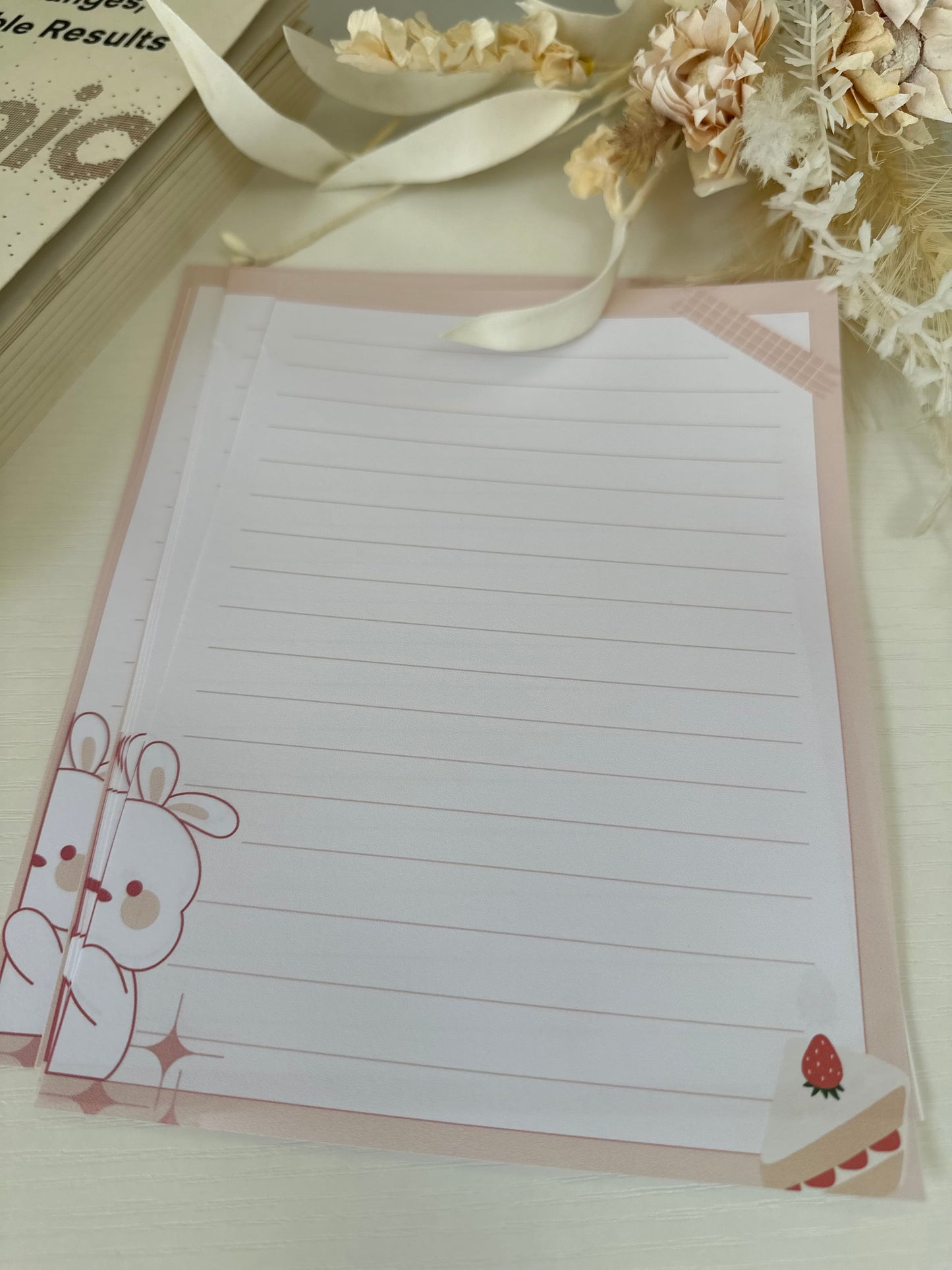 Pink, Blue and Green Letter Sets
