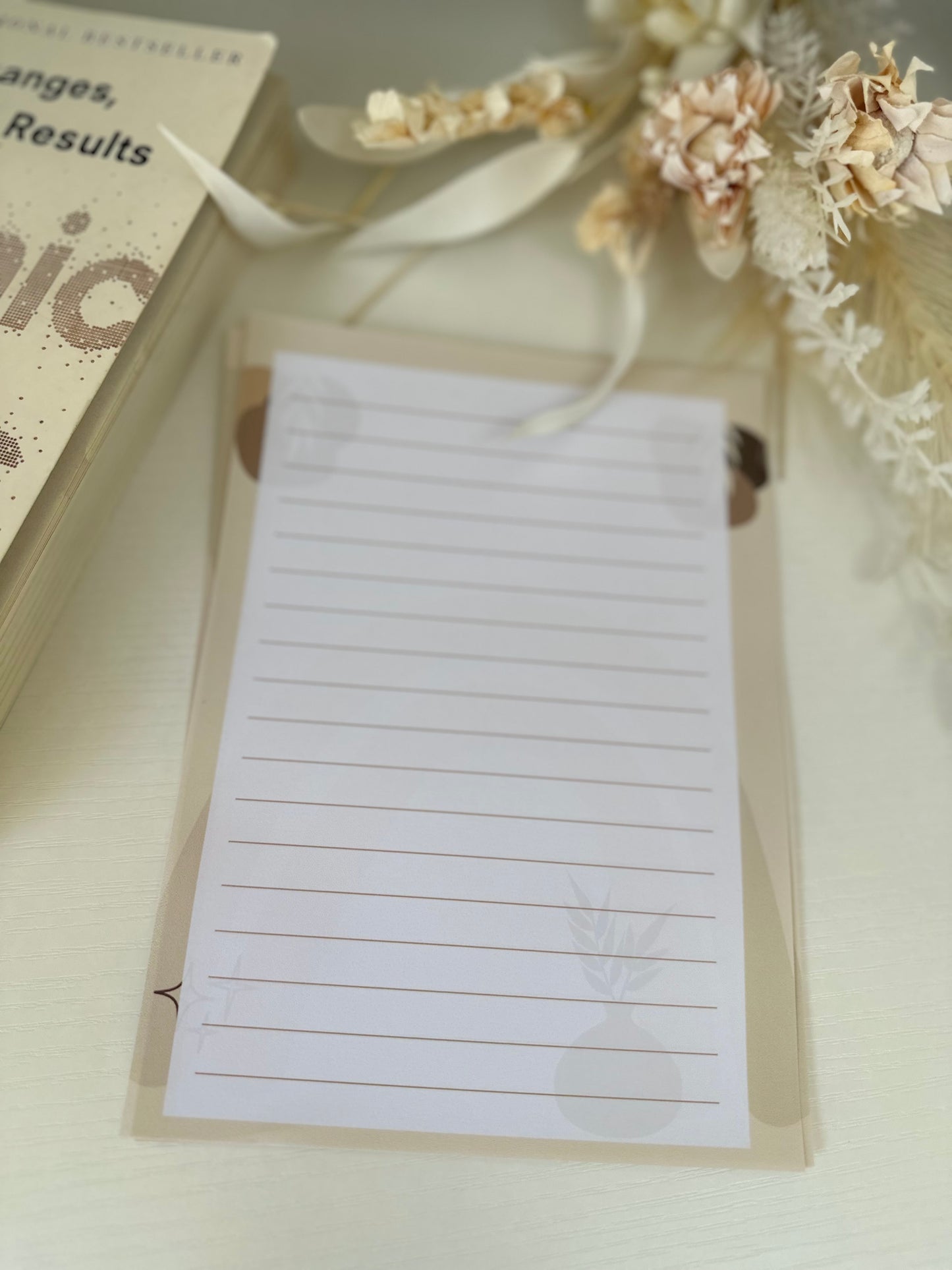 Coffee Brown Letter Set