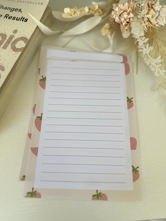 Fresh & Fruity Letter Set