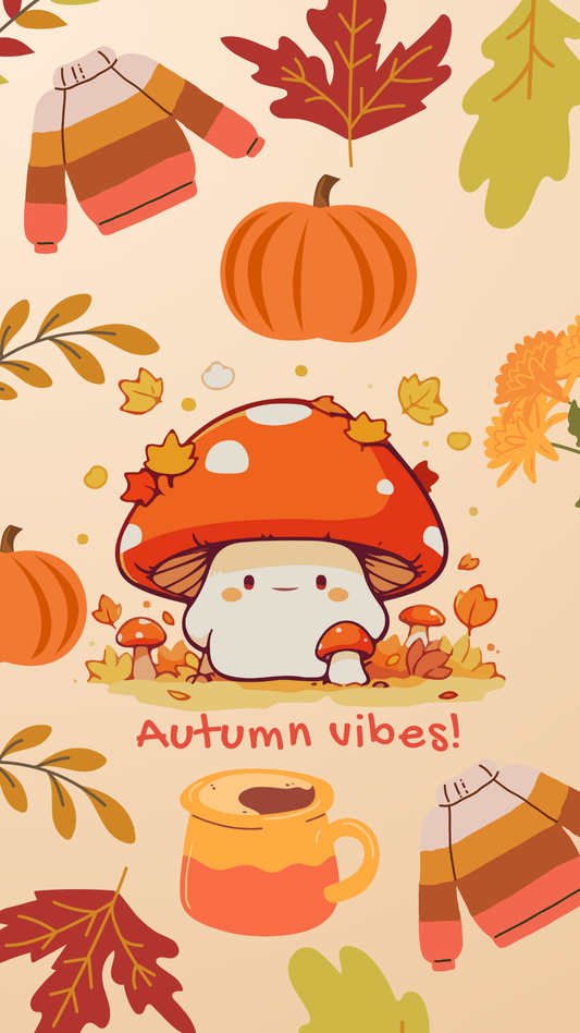 Autumn Aesthetic Phone Wallpaper 🍂