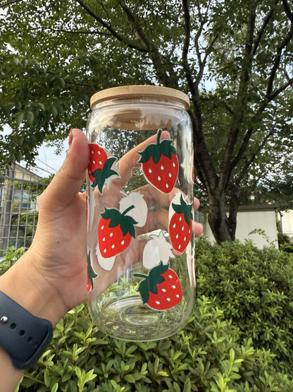 Fruity Summer Glass cups