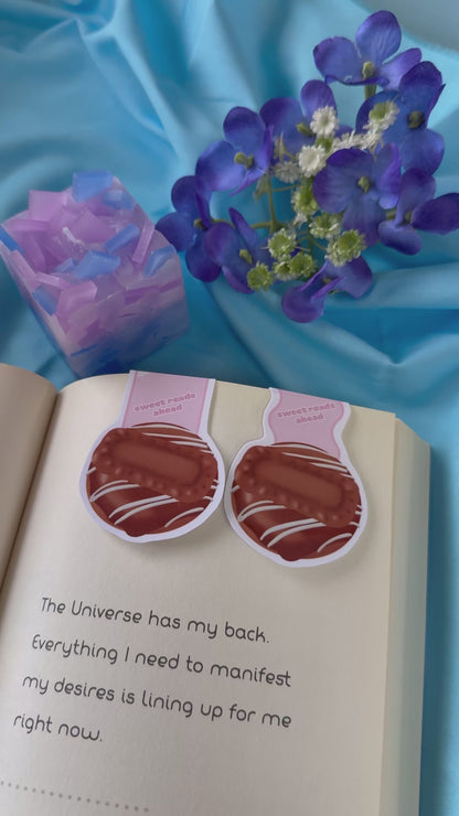 Donut Lover Magnetic Bookmarks Set