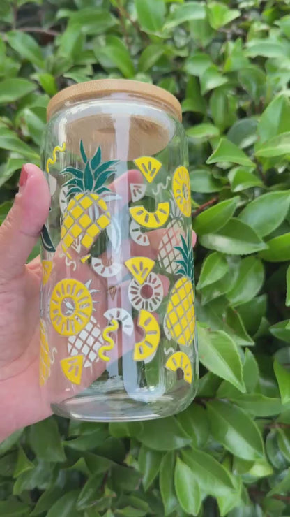 Fruity Summer Glass cups