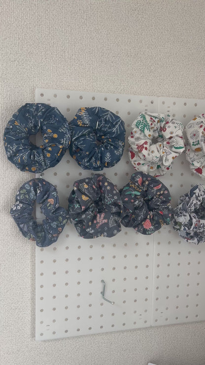Handmade Floral Scrunchie